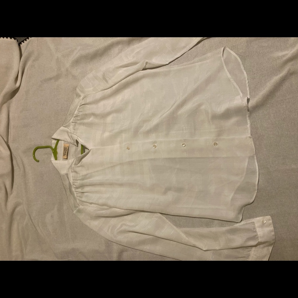 Vintage white blouse